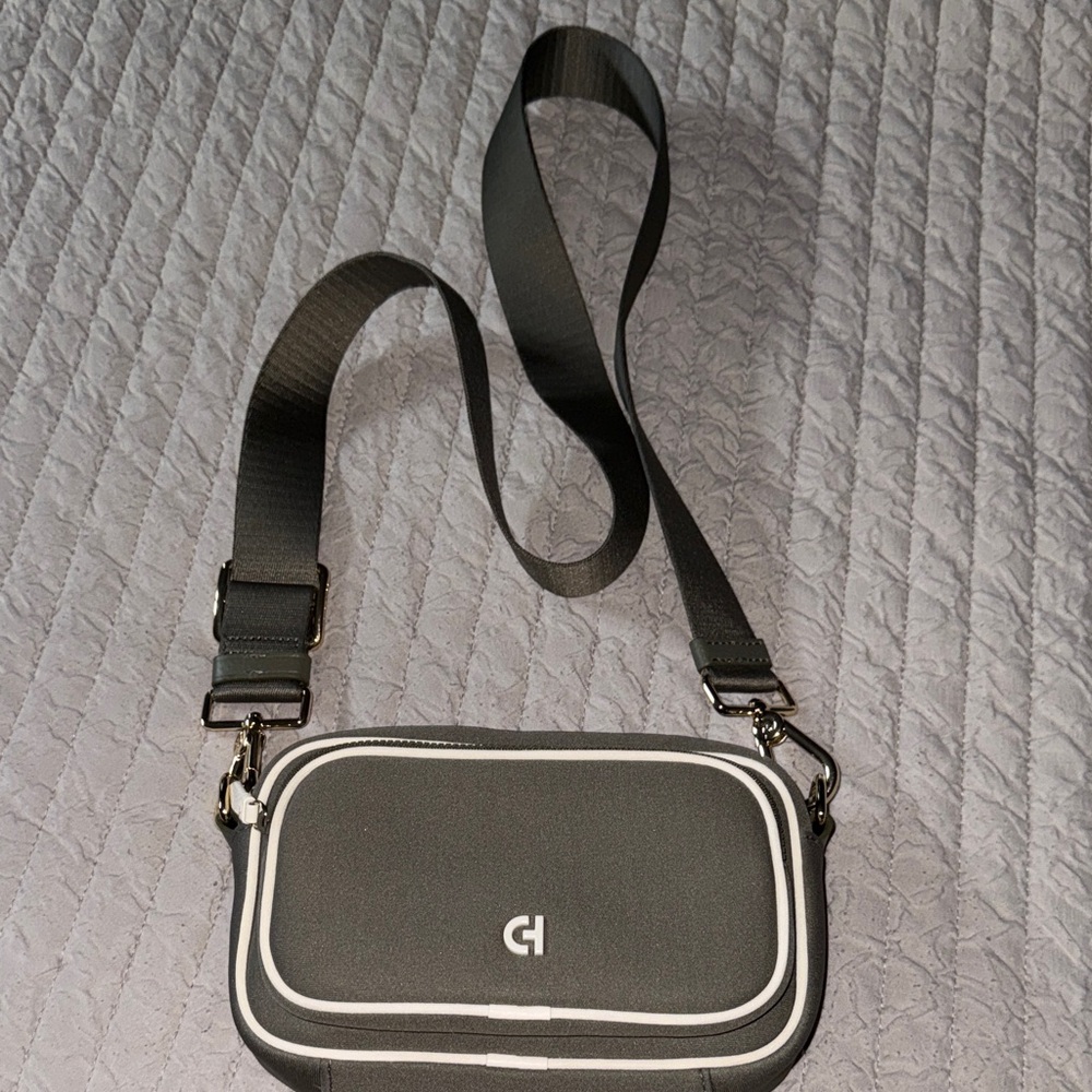 Cole Haan Dark Gray Crossbody Bag